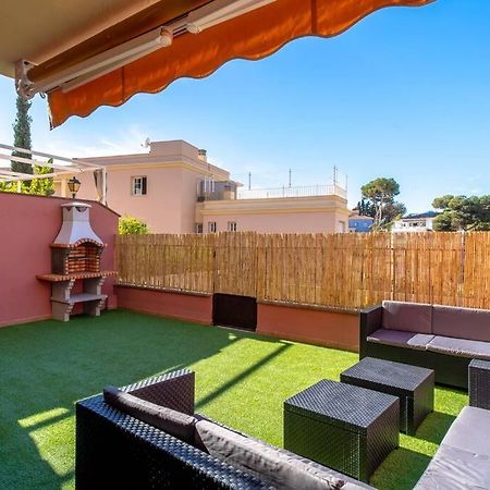 Adosado Con Vistas Al Mar Desde La Piscina Con Bbq Villa เบเลซ-มาลากา ภายนอก รูปภาพ